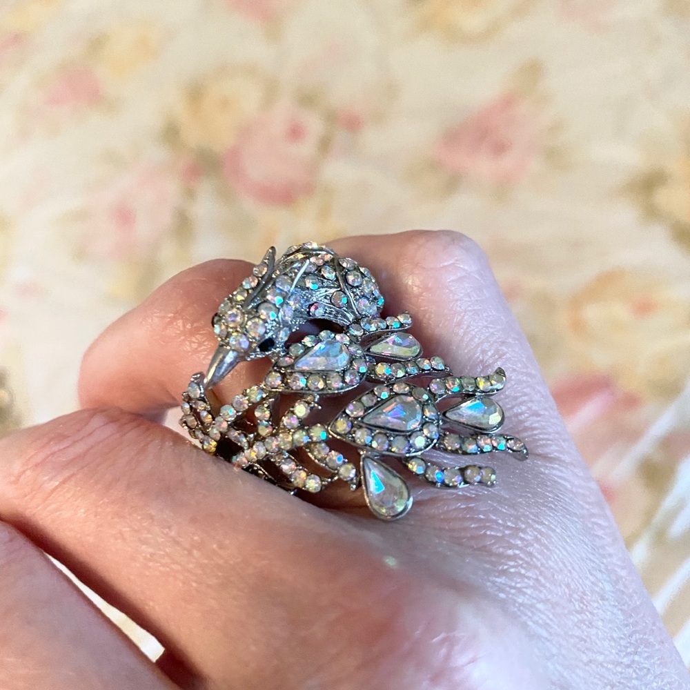 Peacock ring